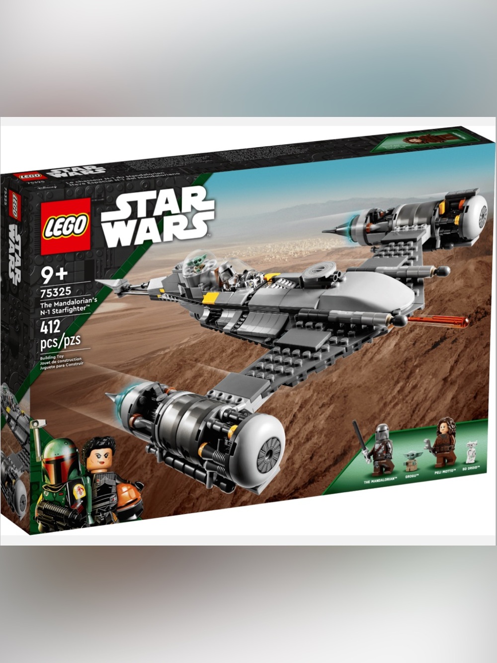 LEGO The Mandalorian's N-1 Starfighter Star Wars 75325 NEW in Sealed Box